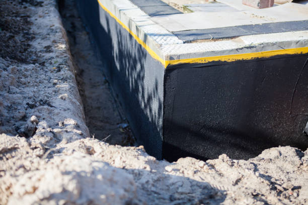 Residential Vapor Barrier Installation installation at a Ashley, PA home by SJ Waterproofing Pros